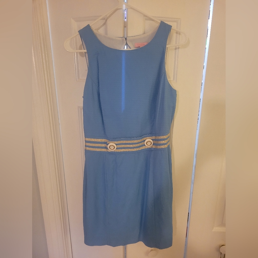 Light Blue Lilly Pulitzer Sleeveless Dress